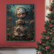 thumbnail image 2 of Pintura de diamante 5D DIY taladro redondo completo Halloween esqueleto muñeca decoración 30x40cm, 2 of 9