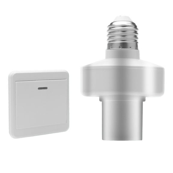 220V Smart E27 Lamp Holder with Wireless Remote Control Smart Remote Switch