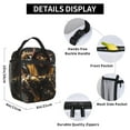 thumbnail image 4 of Mortal Kombat Lunch Bag Reusable Lunch Tote Bag Insulated Portable Lunch Box For College Work Office Picnic 10x8x4 Inch, 4 of 9