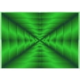thumbnail image 1 of Ahgly Company Machine Washable Indoor Rectangle Transitional Green Area Rugs, 8' x 10', 1 of 7
