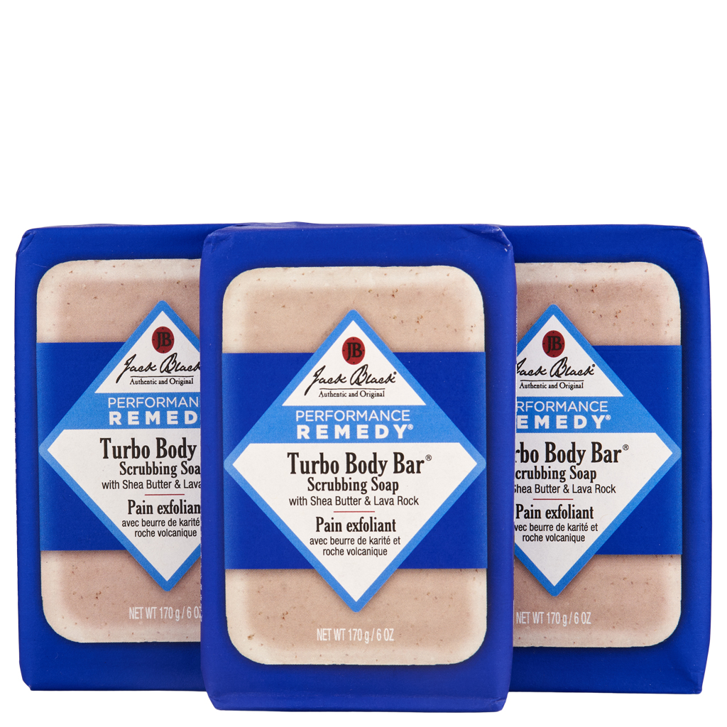 Jack Black Turbo Body Bar Scrubbing Soap 3 Ct null