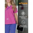thumbnail image 4 of Urbane by Landau Women's Double Pocket Crossover Scrub Top, Style 9534, 4 of 8