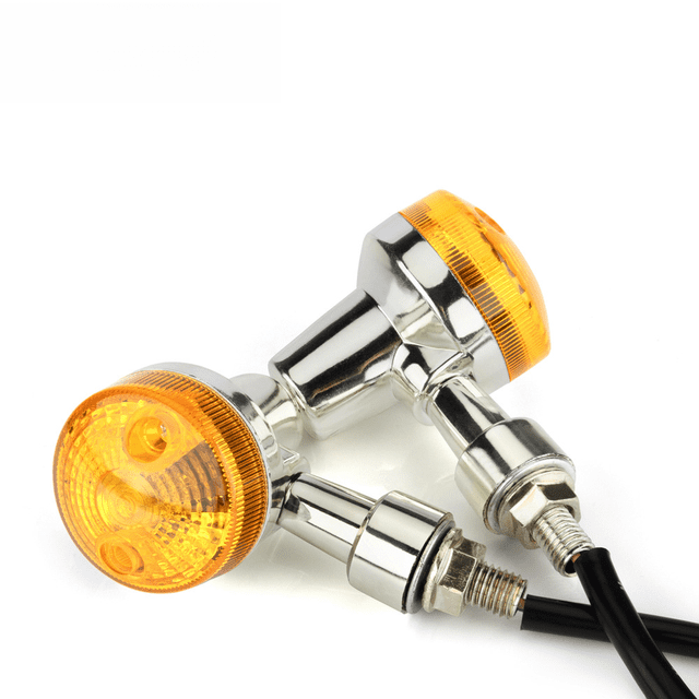 Accesorios para motocicletas GN/CG125, luz de giro redonda universal Harley retro Prince