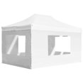 thumbnail image 4 of vidaXL Party Tent Pop up Canopy Tent Folding Patio Gazebo with Walls Aluminum, 4 of 11