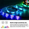 thumbnail image 4 of Usb Led Strip Lights 5050 Rgb Waterproof Super Bright Bluetooth-compatible App Remote Control Strip Lights 4 meters, 4 of 4