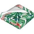 thumbnail image 4 of Yibo Retro Style Blanket Flannel Soft and Comfortable Anti-static Bed Sofa Blanket, 4 of 9