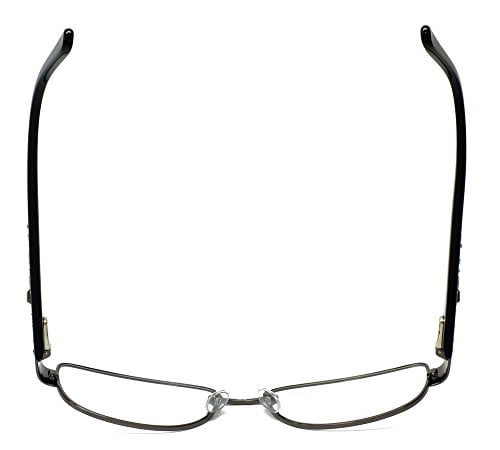Silver Dollar Designer Reading Glasses Cashmere 472 53mm in Graphite +1.50