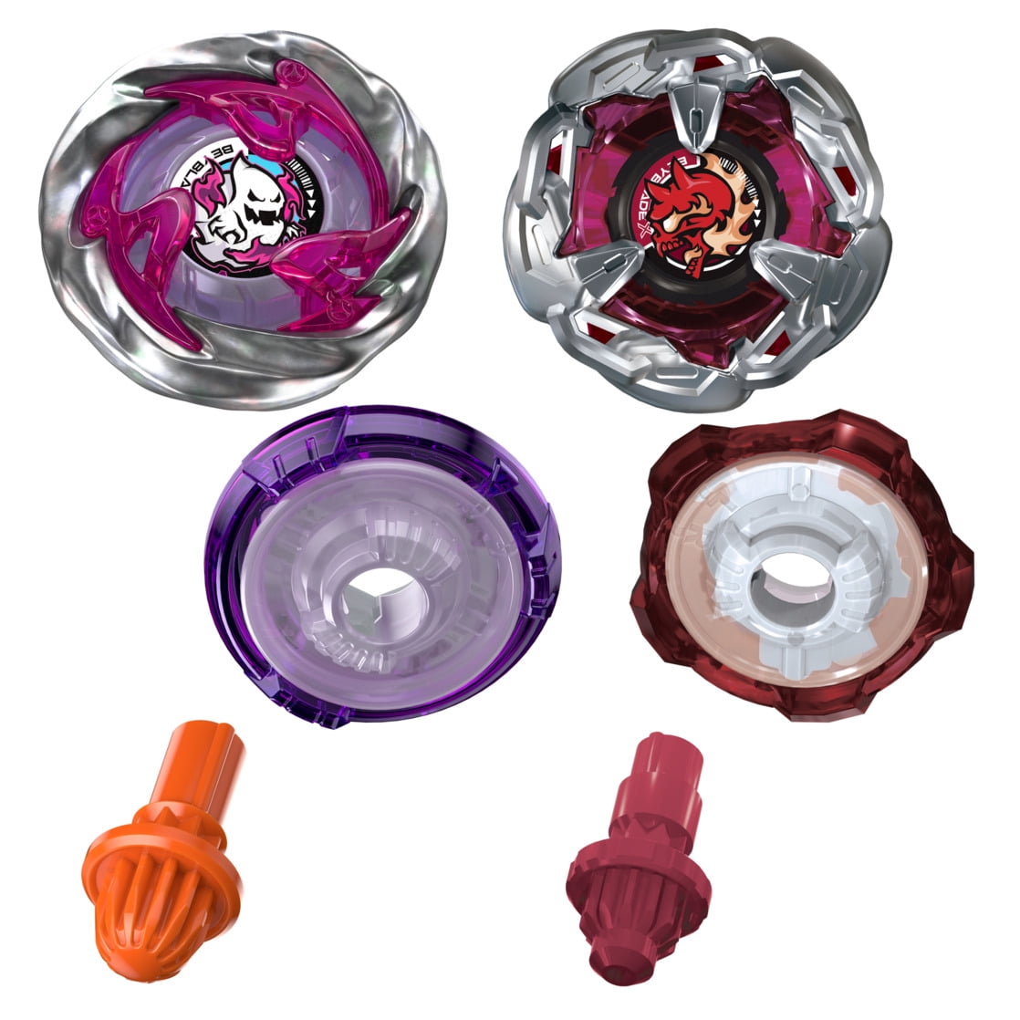 Beyblade X Circle Ghost 0-80GB & Chain Incendio 5-60HT Dual Battling Top Pack Set
