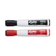 thumbnail image 3 of Magnetic Dry Erase Chisel Marker With Eraser 2/Pkg-Black & Red, 3 of 22