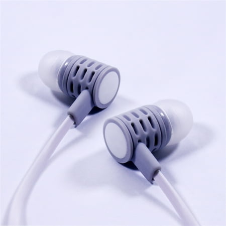 High Definition Sound 3.5mm Stereo Earbuds/ Headphone Compatible with iPod Touch (2019), iPod touch (6th 5th 4th 3rd 2nd generation), Nano (White) - w/ Mic + MND