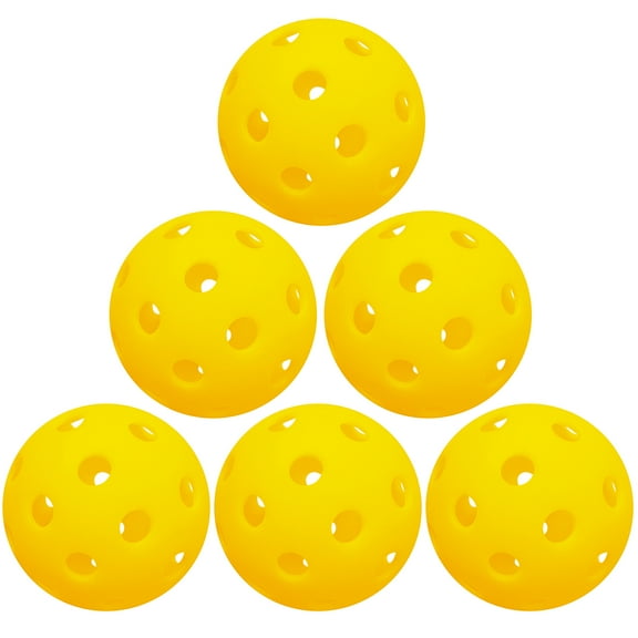 Pickleball,40 Pickleball 6 40 Pickleball Balls 40 Pickle Balls Hxber Pickle Balls 6 Hunya Rookin