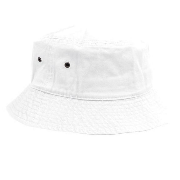 TZ Promise Unisex Bucket Hat for Women Men 100% Cotton Denim Packable Summer Travel Beach Sun