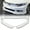 Painted White, variant on Stay Tuned Performance For 12 Honda Civic 4DR/Sedan JDM CS-Style Unpainted Black Front Bumper Lip Kit