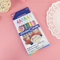 thumbnail image 4 of Dvkptbk Flame Candle Birthday Candle 6Pcs Party Festival Colorful Flames Amazing Multicolor Candles and Holders Home Decor, 4 of 9