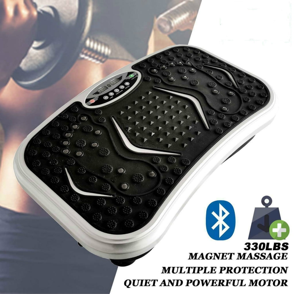 Vibration Plate Bluetooth Music Massage Oscillating Fitness Body Shaker Machine 
