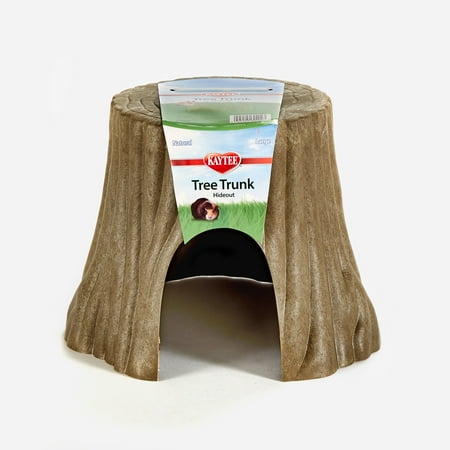 UPC: 0045125604023 | Kaytee Natural Tree Stump Hideout Large