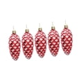 thumbnail image 3 of Juego de 5 adornos navideños de piñas Strade Fareast Limited para decoración de fiestas, 3 of 8