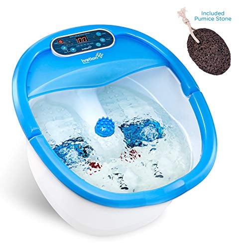 Ivation Multifunction Foot Spa Heated Bath with Vibration, Rollers