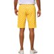 thumbnail image 3 of Pantalones cortos de hombre INSPIRE CHIC con lunares, pantalones chinos de verano para golf, frente plano, 30 amarillo, 3 of 6