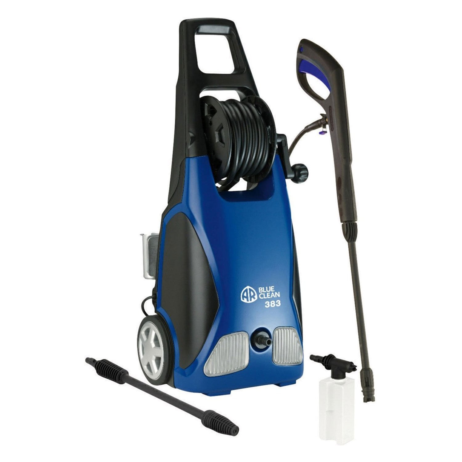 AR Blue Clean 1900 PSI 1.5 GPM Electric Pressure Washer with Spray Kit