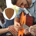 thumbnail image 1 of WRITWAA 1Pc Quality Bass Plectrum for Stringed Instrument Players Light Brown, 1 of 6