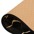 thumbnail image 5 of OREZI Hallway Runner Rug 2' X 6' Luxury Black Gold Marble Area Rug Non-Slip Entryway Carpet Soft Washable Door Mat Kitchen Bedroom Living Room, 5 of 7