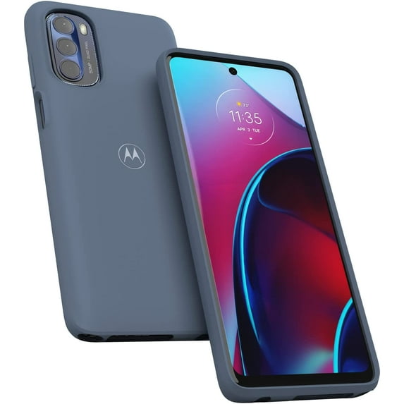 Motorola Moto G Stylus (2022) Protective Case- Precision Fit, Stylish Shock Absorbing Phone Cases - Dusk Blue