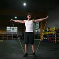 thumbnail image 3 of BESTSKY Resistance Bands with Handles Elastic Exercise Bands Exercise Cord (Yellow 10LB), 3 of 6
