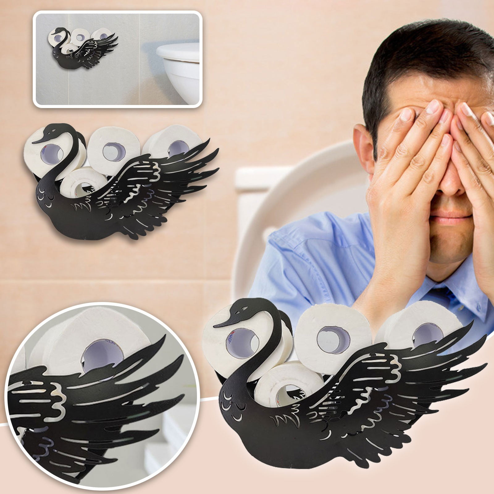 Sunhillsgrace Other Cleaning Supplies Holder Holder Cute Holder Toilet