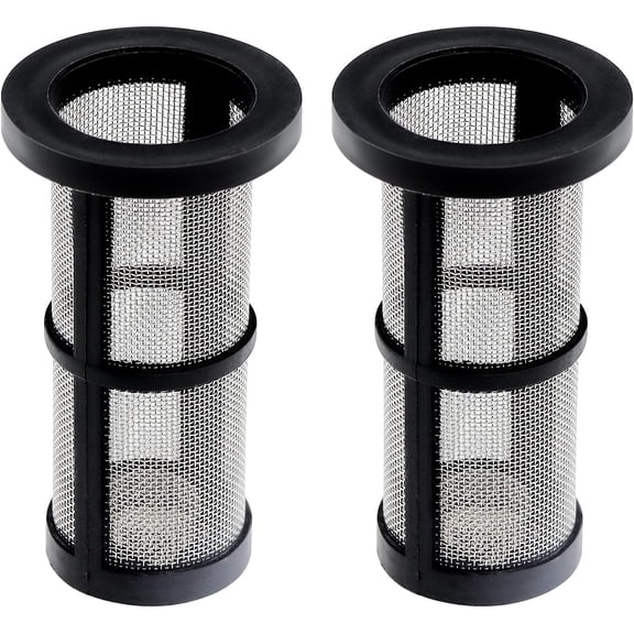 2 Pack In-Line Filter Screen 48-222 Replacement for Zodiac Polaris 180, 280, 380, 3900 Model Pool Cleaner in-Line Filter Screen 48-222