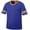 Purple/ Gold/ White, variant on Augusta Adult Striped Sleeve Jersey 360A