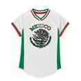 thumbnail image 3 of Ma Croix Womens Mexico National Coat of Arms Soccer Jersey Futbol Futsal Team Uniform, 3 of 7