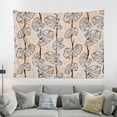 thumbnail image 1 of FHENF Flower Tapestry Psychedelic Spring Botanical Floral Tapestry Daily Decorative for Wall, 1 of 7