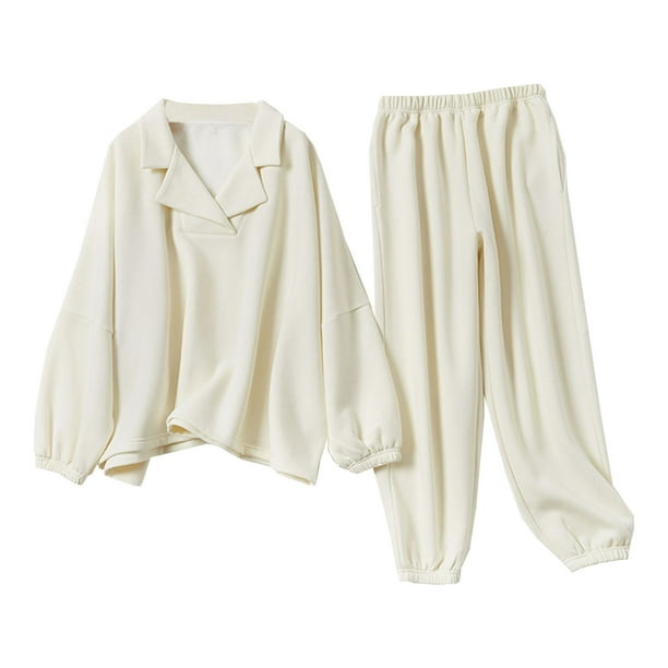 Pijama de lana para mujer, camisón cálido para mantener el calor, servicio doméstico, ropa para el hogar Fridja nalpqowj16953