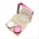 thumbnail image 2 of Caja de lentes de contacto, soporte para lentes de contacto Lentes para el cuidado de los ojos Caja de contenedor de almacenamiento en remojo Caja de espejo Kit de viaje(rosa), 2 of 5
