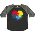 thumbnail image 3 of Inktastic Autism Puzzle Heart Boys or Girls Toddler T-Shirt, 3 of 5
