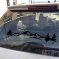 thumbnail image 4 of Riwesomey Pegatina de PVC con forma de montaña para coche, autoadhesiva decorativa para exteriores, accesorios para parabrisas trasero de Automoción decorativa y accesorios, 4 of 6