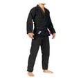 thumbnail image 3 of FUJI All-Around Brazilian Style Jiu Jitsu Uniform, Black (Black Lettering), Size A1, 3 of 5