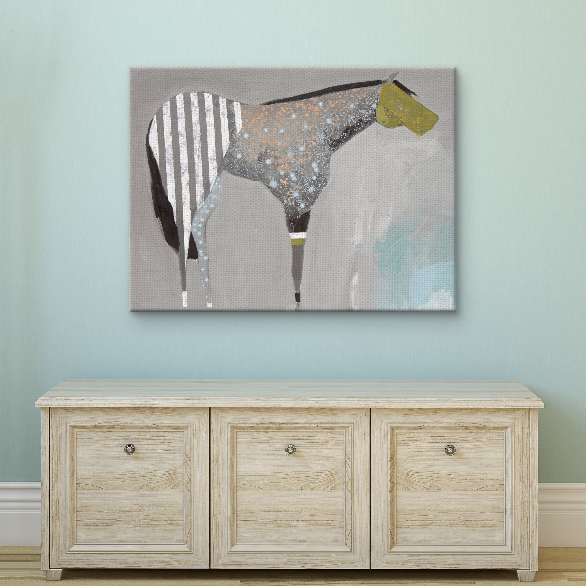 Masterpiece Art Gallery Pattern Horse No. 63 by Grant Anthony Canvas Art 30" x 40"