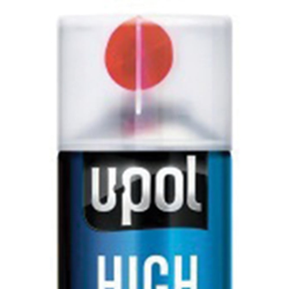 U Pol Products HIGH#5 UP0871 High Build Primer, 450 mL Aerosol Can, Black, 21.5 sq-ft Coverage