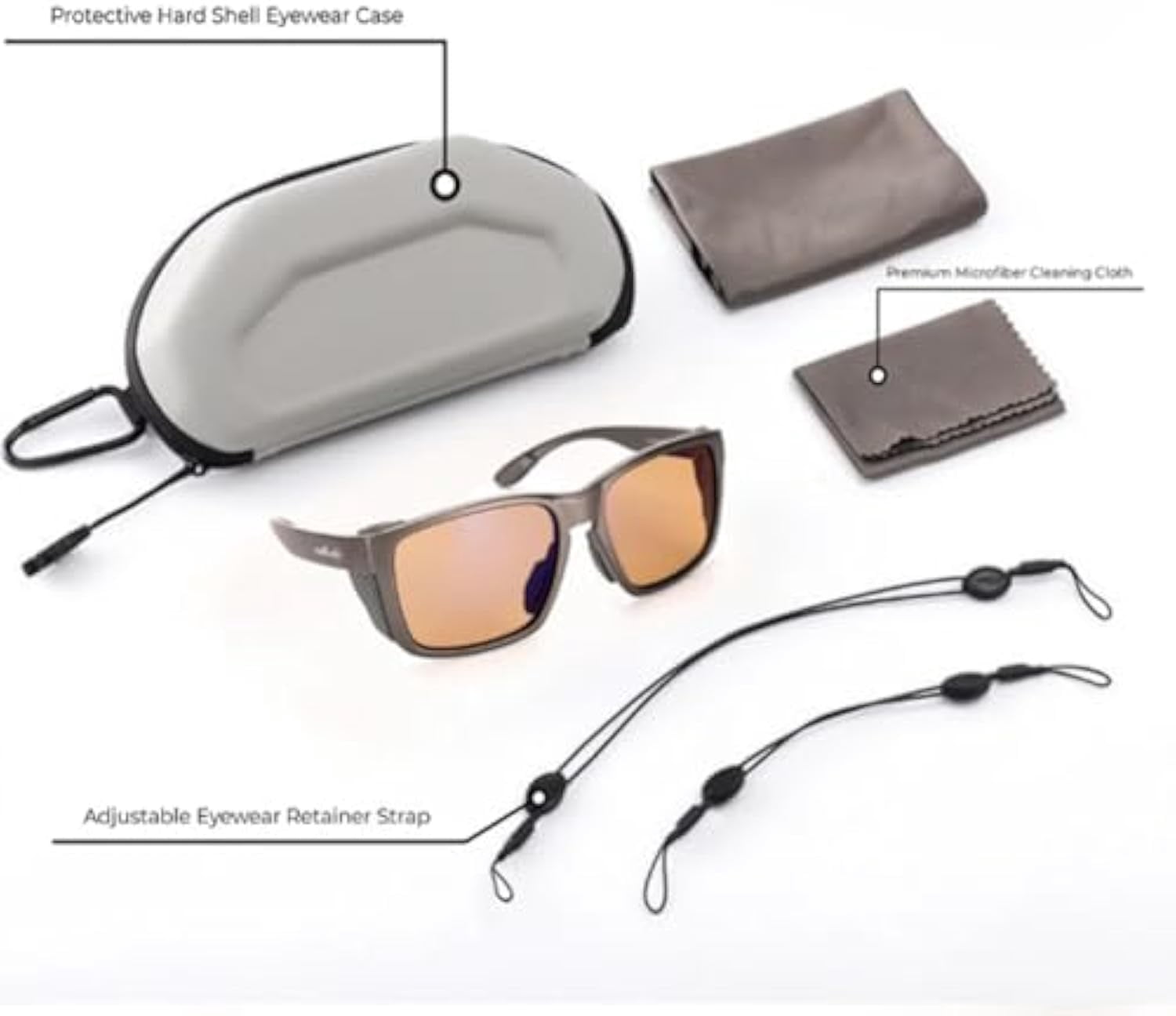 Aqua Vision Fishing Glasses, AquaVision Sunglasses, Effectively Reduce Surface Glare & Improve Contrast to See Fish in Water