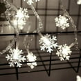 thumbnail image 5 of Christmas Decor Outdoor 20 LED Snowflake String Light Christmas Party New Year Decor (3m), 5 of 5