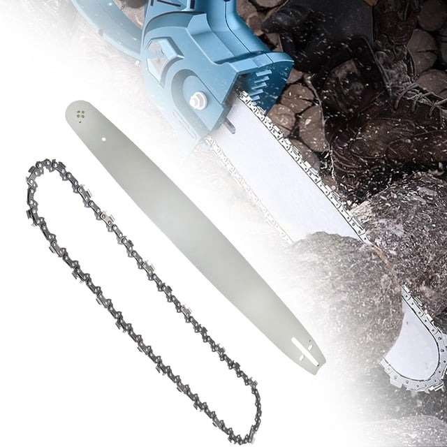 Barra guía de motosierra de metal universal, herramienta de reparación de instalación simple, accesorios de motosierras profesionales para sierras de Unidad 59 de 16 pulgadas