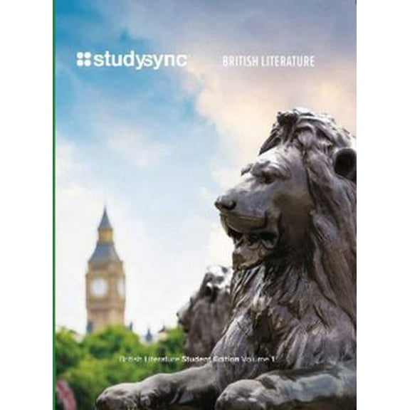 Pre-Owned Studysync Core Ela Brit Lit, Reading and Writing Companion, Single Bind, Volume 1 (Paperback) 1970162279 9781970162271