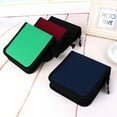 thumbnail image 2 of Bag Protable Oxford Cloth 40 Disc CD DVD Holder DJ Storage Zipper Case Organizer Bag, 2 of 7