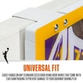 thumbnail image 5 of Franklin Sports WNBA LA Sparks Over the Door Basketball Hoop - Kids Indoor Basketball Hoop with Mini Ball - WNBA Fan Shop Mini Hoop for Bedroom + Office, 5 of 16