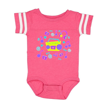 

Inktastic 80s Boom Box music Gift Baby Boy or Baby Girl Bodysuit