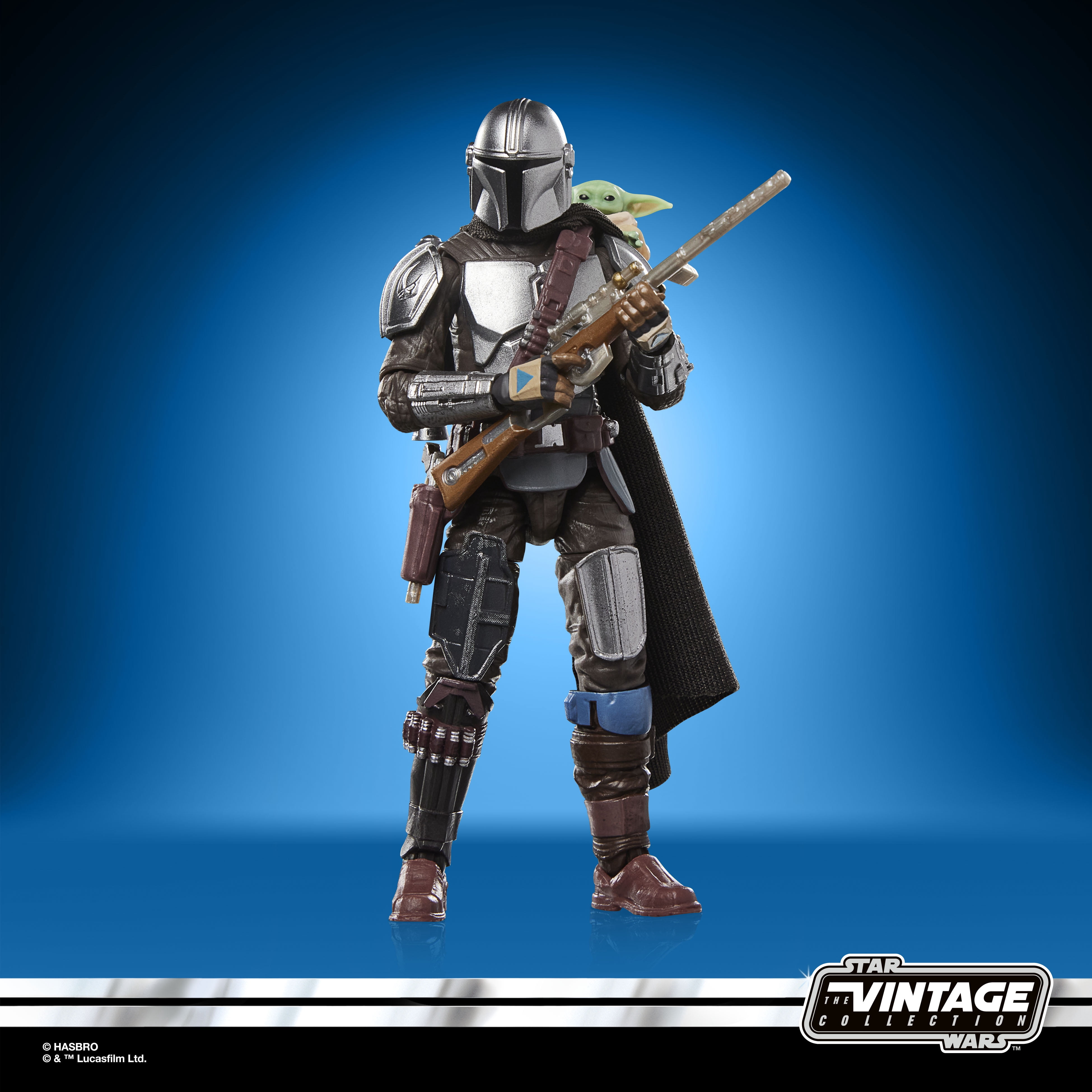 Star Wars The Vintage Collection The Mandalorian & Grogu Action Figure (3.75”)