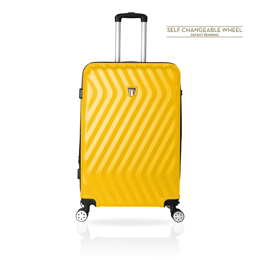 TUCCI ITALY Mutevole 30 Large Luggage Bag Travel Suitcase