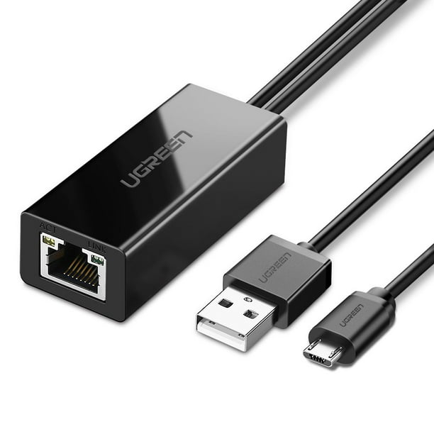Ugreen Ethernet Adapter For Fire Tv Stick 2nd Gen All New Fire Tv 2017 Chromecast Ultra